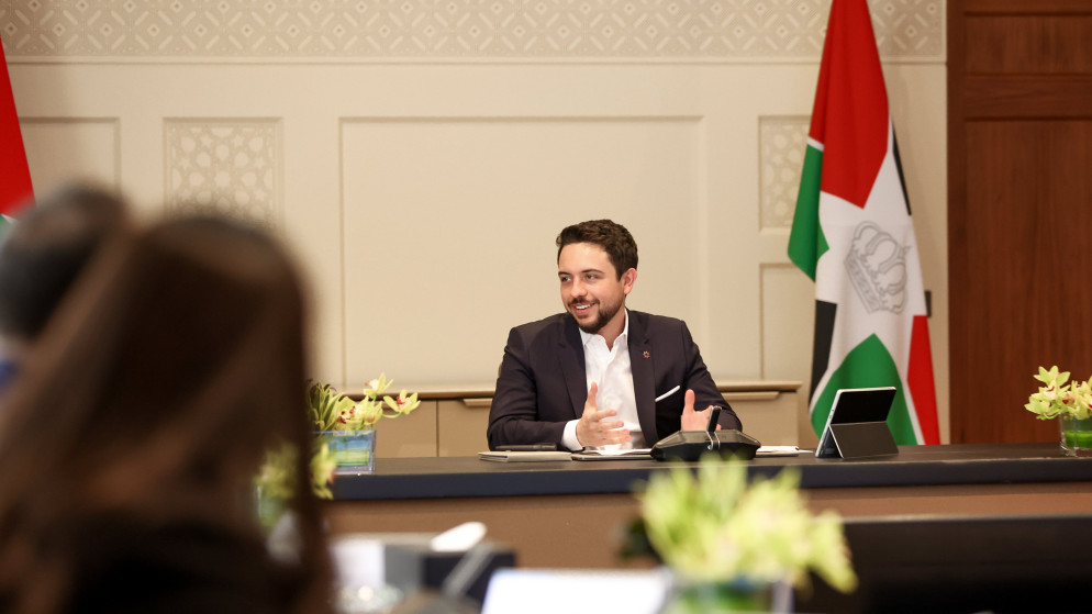 ولي العهد يؤكد أهمية تعزيز مكانة الأردن كمركز إقليمي رائد في التكنولوجيا المالية