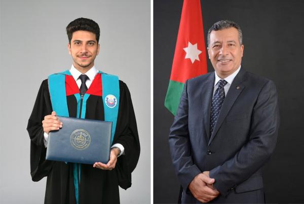 البشتاوي يهنئ الخصاونة بتخرّج نجليه