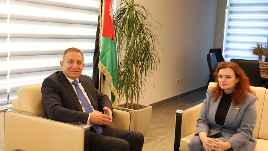 خريسات يؤكد أهمية فتح الأسواق الأوكرانية أمام المنتجات الزراعية الأردنية 