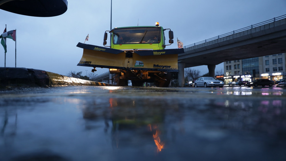 أمانة عمّان تعلن حالة الطوارئ القصوى للتعامل مع المنخفض الجوي الأربعاء 
