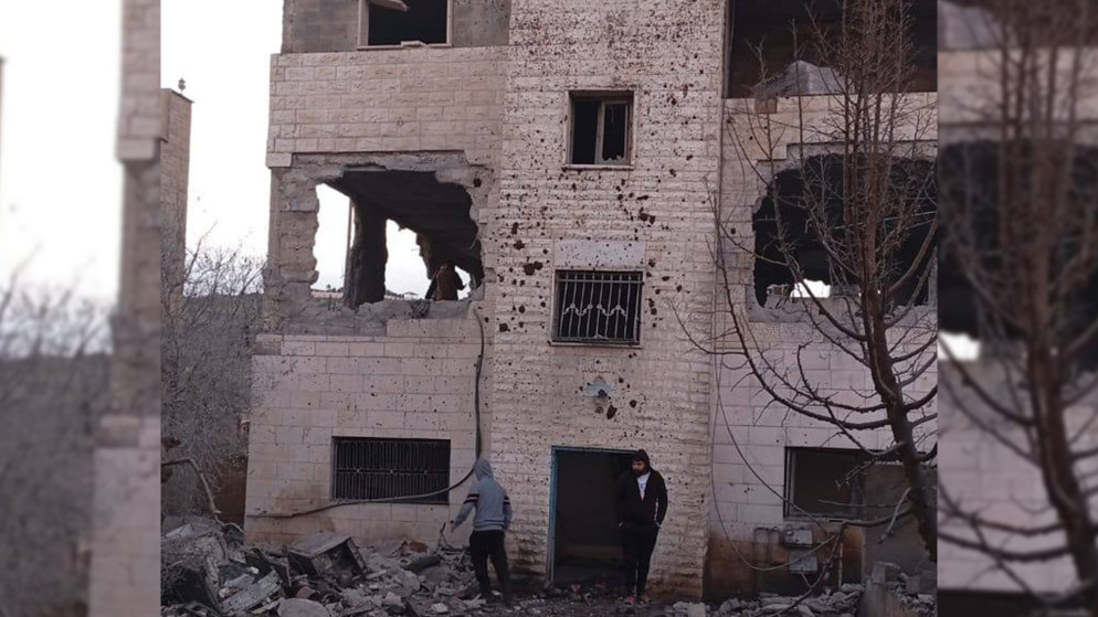 الاحتلال يفجر منزل الأسير أحمد أبو الرب في قباطية