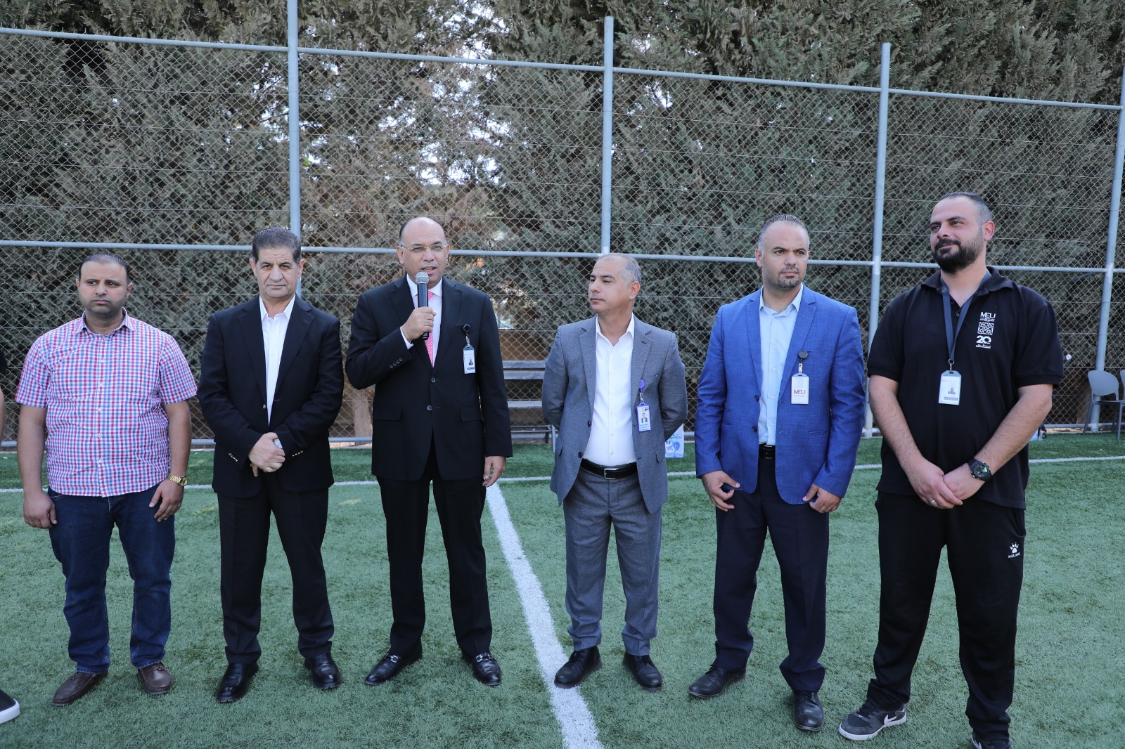 جامعة الشرق الأوسط تنظم يومًا رياضيًا بمشاركة نجوم الكرة الأردنية  
