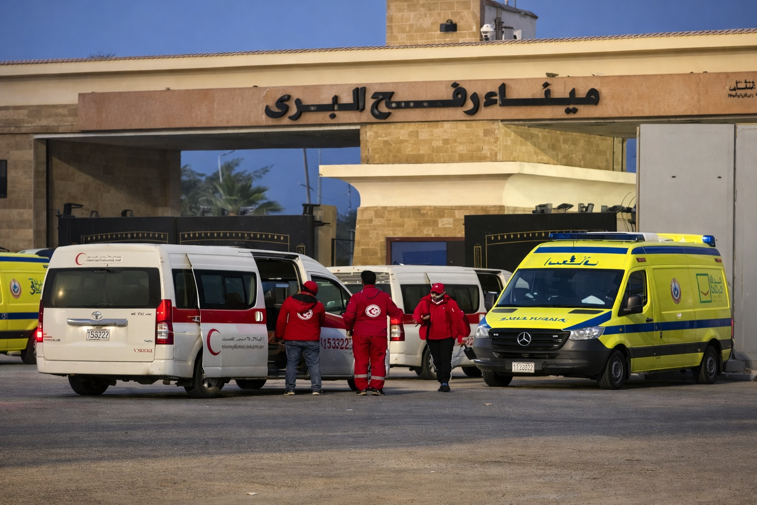 مغادرة 126 مريضا ومرافقا من غزة عبر معبر رفح للعلاج 