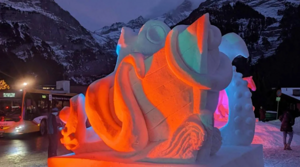 فوز بريطاني لافت في مسابقة عالمية للنحت على الثلج