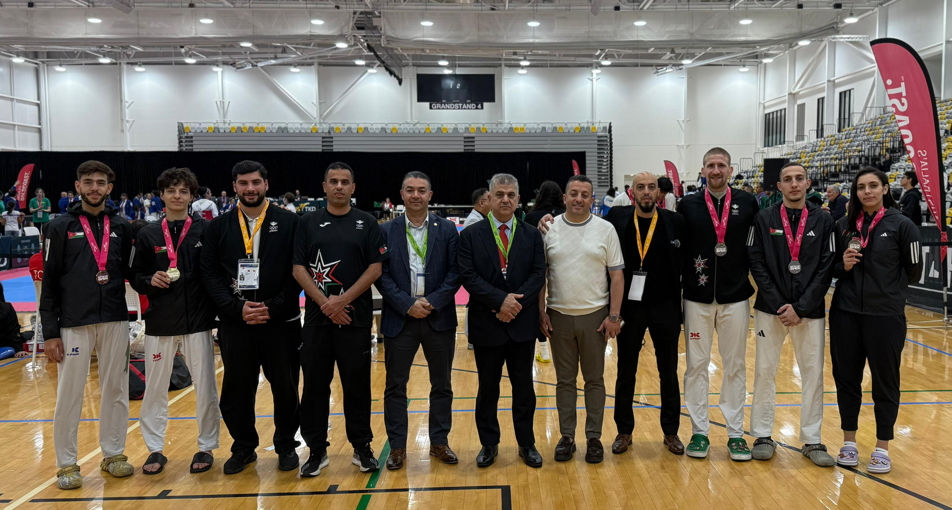 منتخب التايكواندو يحصد 5 ميداليات في بطولة أستراليا  