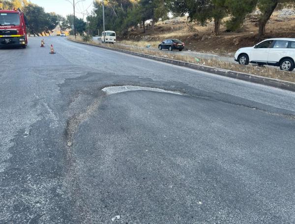 مواطنون يشكون تهالك طريق إربد – عجلون ويطالبون بصيانة عاجلة