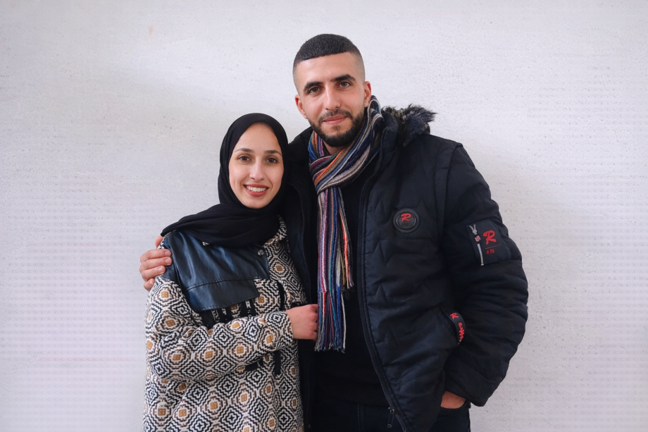 باسم لم يترك أسيل بعد البتر… حبٌّ انتصر على الحرب  