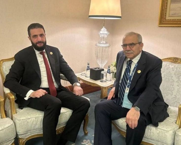 سلام يلتقي الشرع وتأكيد على تطوير العلاقات الثنائية