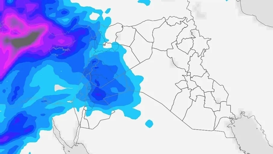 حالة عدم الاستقرار تبلغ ذروتها في هذا الموعد وأمطار غزيرة متوقعة 