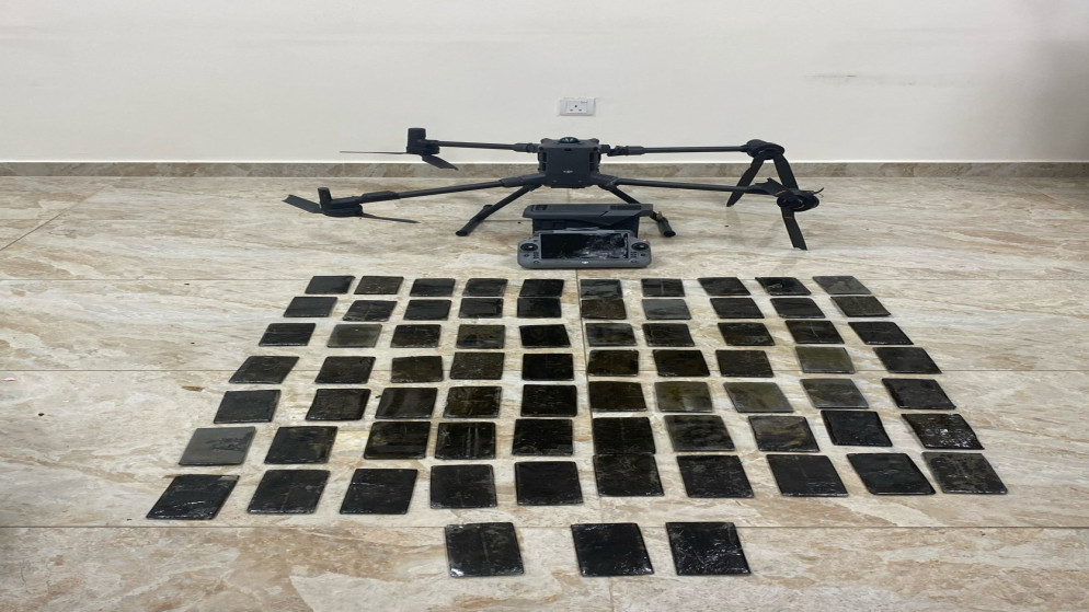 المنطقة العسكرية الجنوبية تحبط تهريب مواد مخدرة بواسطة طائرة مسيرة