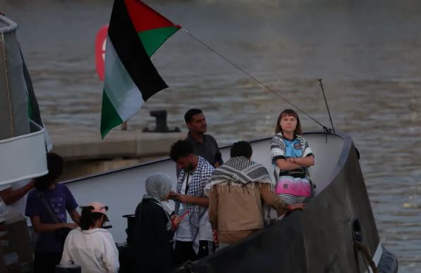 توقف مؤقت لأسطول الصمود بسبب الأحوال الجوية