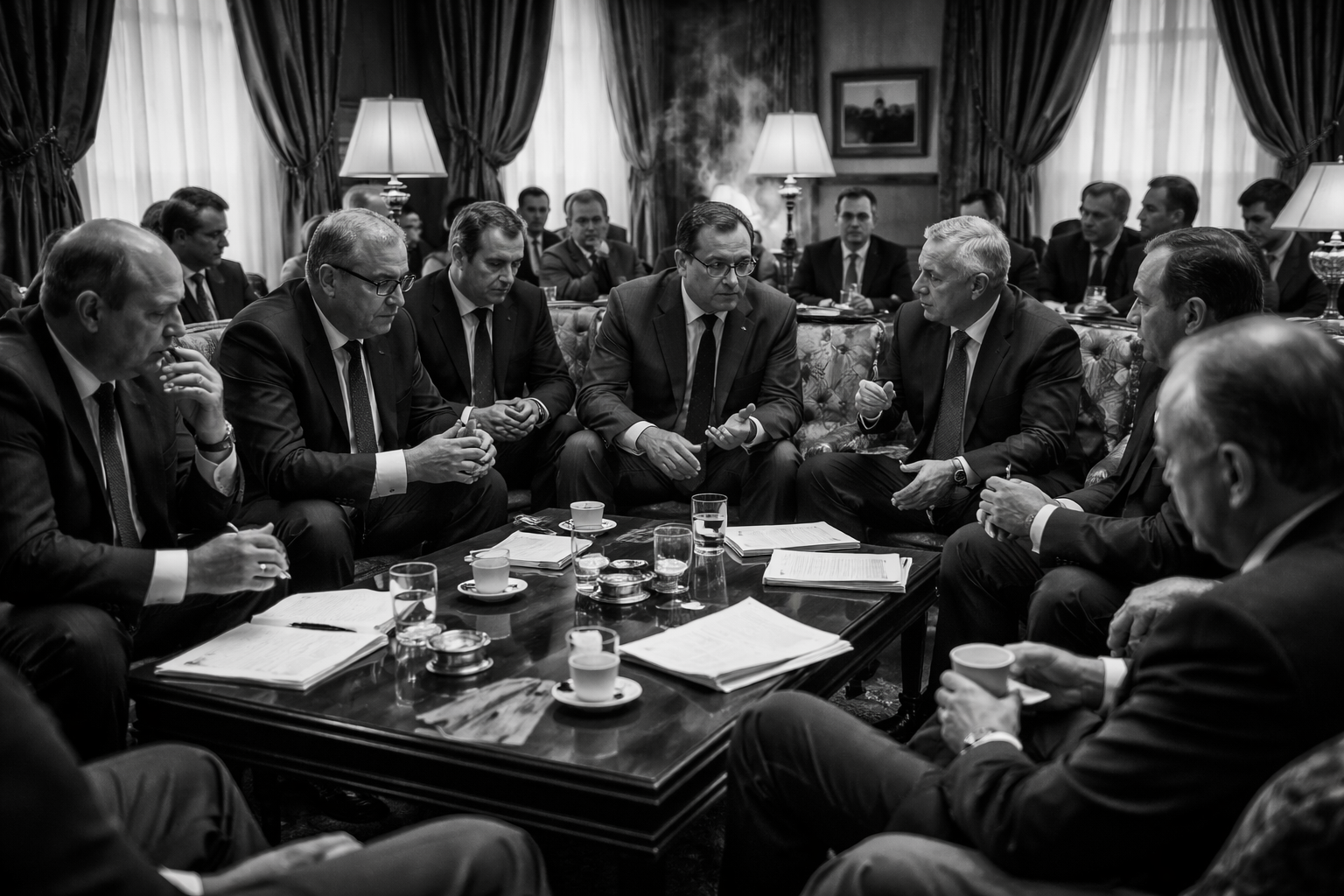 الصالونات السياسية ..  من الحديث في شؤون الدولة وهمومها إلى البحث عن المواقع والمناصب الشخصية