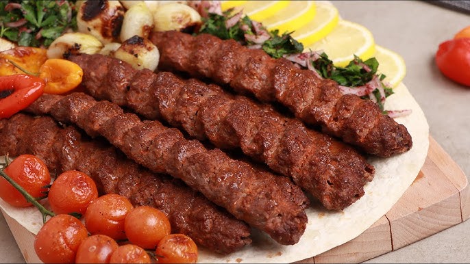كباب اللحم المشوي