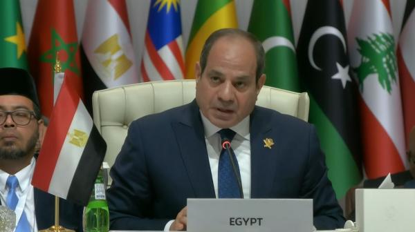 السيسي: العدوان الإسرائيلي على الدوحة تجاوز كل الحدود الحمراء