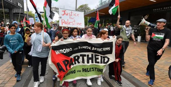 50 ألف مشارك بمسيرة مؤيدة للفلسطينيين في أكبر مدن نيوزيلندا