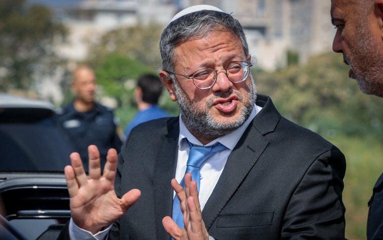 بن غفير يطالب بوقف التحقيق بإطلاق النار على الفلسطينيين