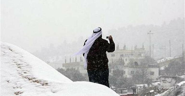 شتاء الأردن مختبر بصري ينطق بلوحة فنية لظواهر طبيعية ساحرة