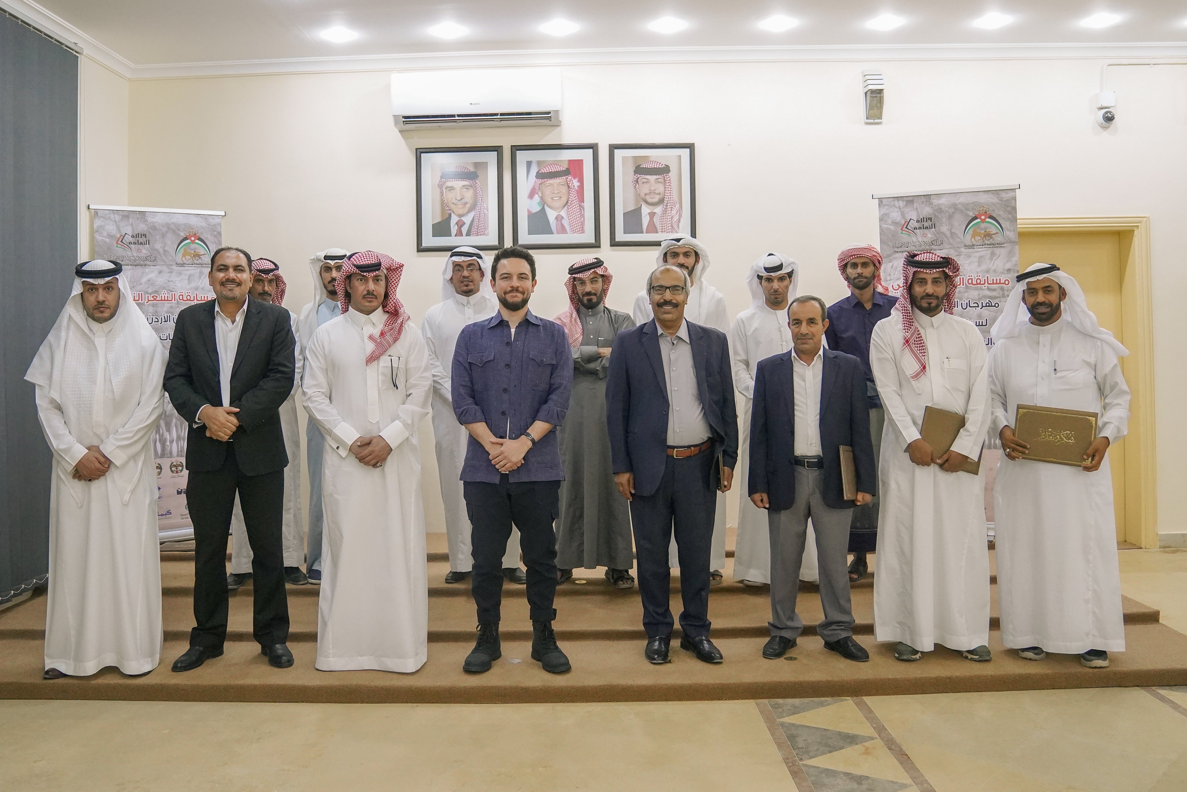 ولي العهد يرعى حفل ختام مهرجان الاردن لسباقات الهجن والشعر النبطي 