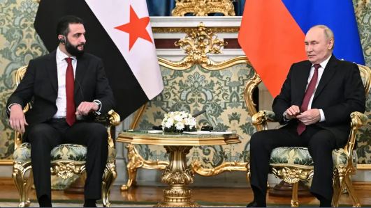 نائب رئيس الوزراء الروسي يكشف تفاصيل لقاء بوتين والشرع