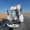 3 إصابات بحادثين منفصلين على الطريق الصحراوي