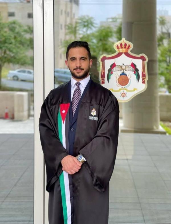 عطاالله السطول يهنئ انس المومني