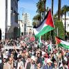 المغاربة يتظاهرون للمطالبة بوقف تجويع أهالي غزة