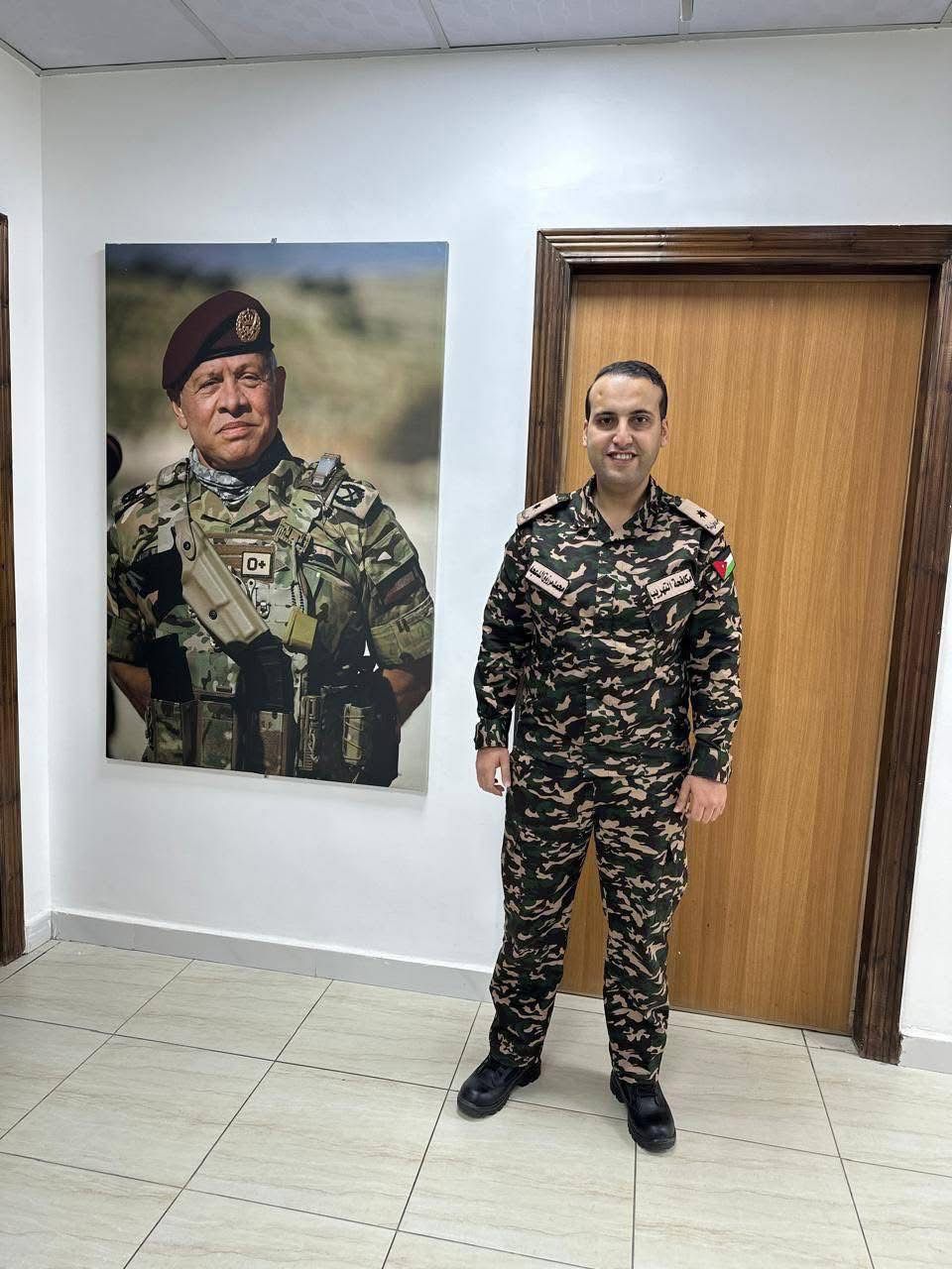 ترفيع محمد مرزوق الدعجة إلى رتبة ملازم في الجمارك الأردنية