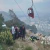 وفاة بانيهار " تلفريك " في تركيا و 184 عالقين في الهواء