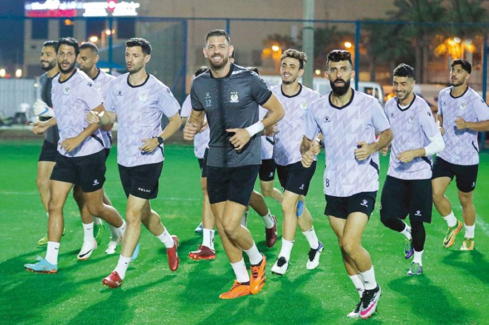 الفيصلي يضع آخر لمساته لملاقاة الشارقة ..  غداً