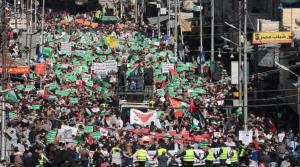 مسيرات في محافظات المملكة تندد بالعدوان الإسرائيلي المستمر على غزة