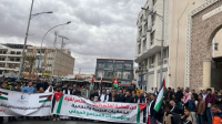 مسيرات شعبية تٌندد بجرائم الاحتلال في غزة 