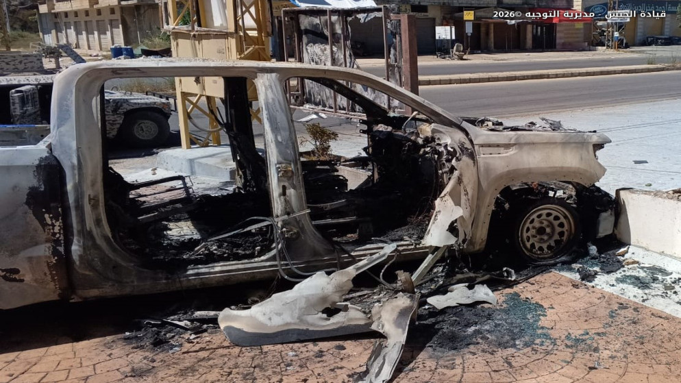 استشهاد عسكريين لبنانيين بينهم ضابط إثر غارة إسرائيلية جنوب لبنان