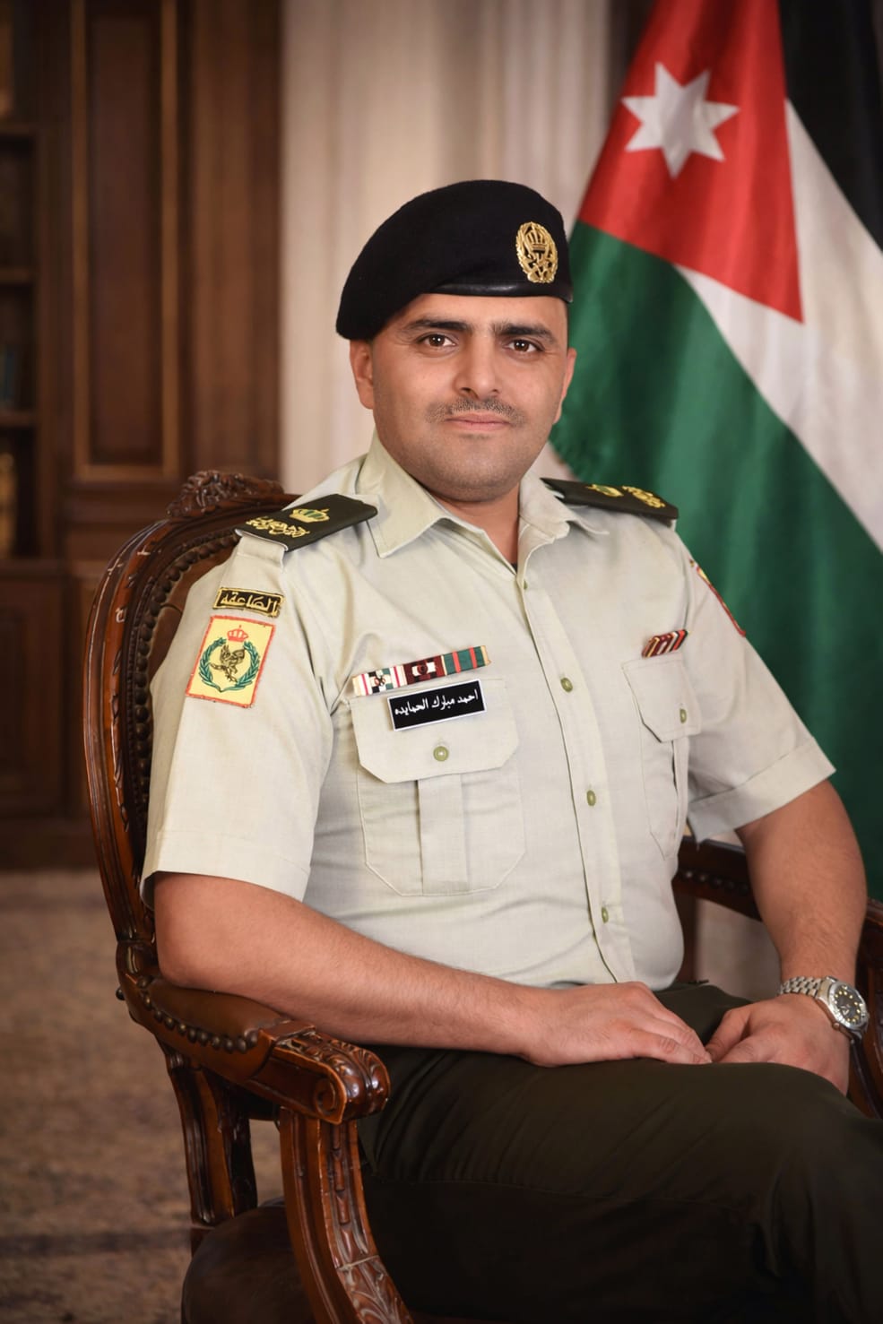ألف مبارك ترقية أحمد العمران إلى رتبة رائد