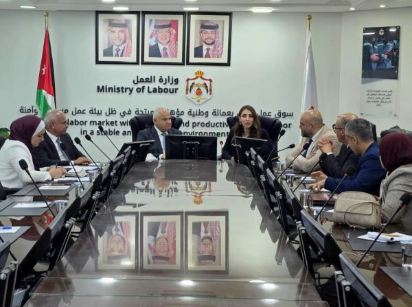 البكار يبحث مع نظيرته الفلسطينية تفعيل تبادل الخبرات