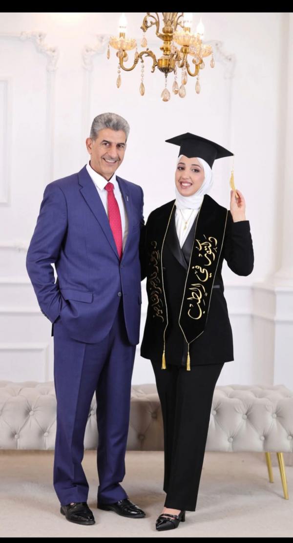 الدكتورة وعد ناصر احمد المناصير  ..  مبارك التخرج