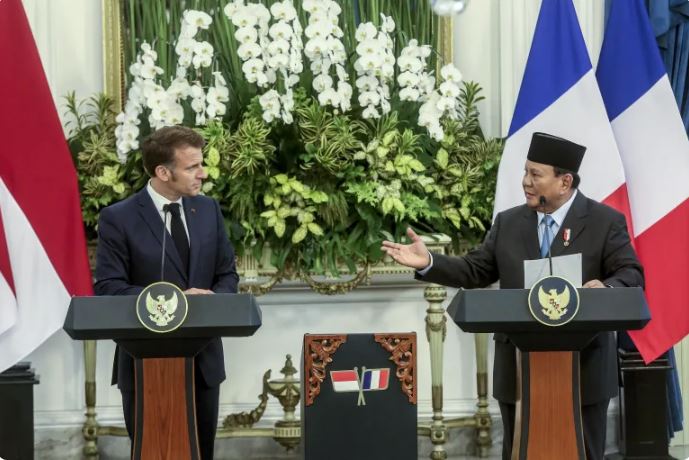 فرنسا وإندونيسيا تدعوان للتقدم نحو حل الدولتين