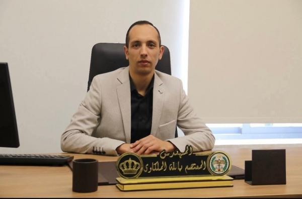 النقيب المهندس المعتصم بالله عمر الملكاوي  ..  مبارك الترفيع