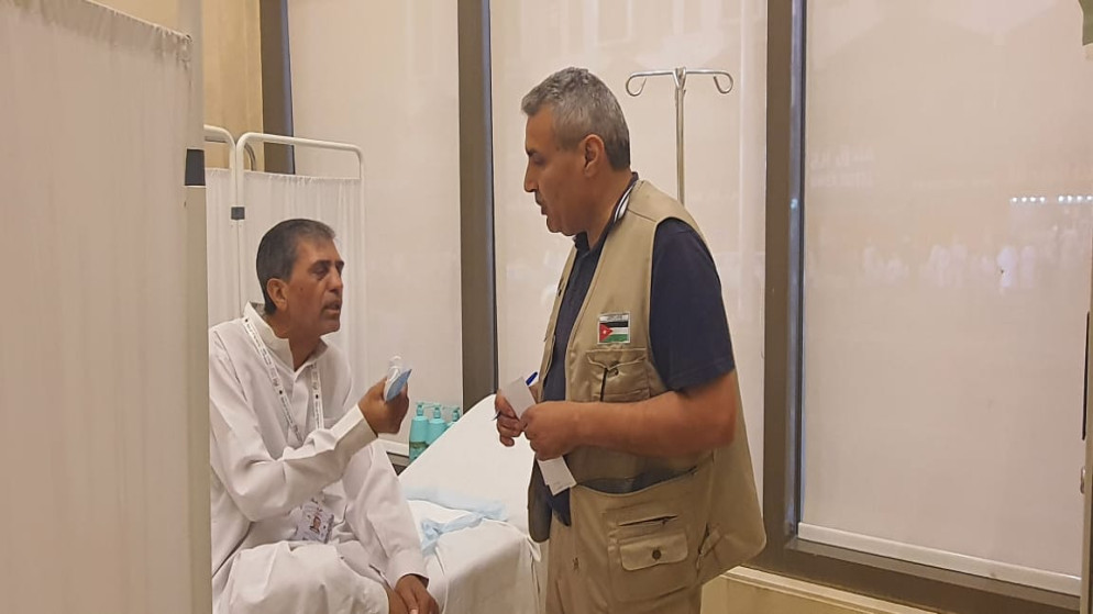 البعثة الطبية الأردنية في مكة تعاملت مع أكثر من ألفي مراجع