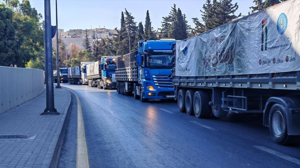 الهيئة الخيرية: الأردن بدأ بكسر الحصار المفروض على قطاع غزة