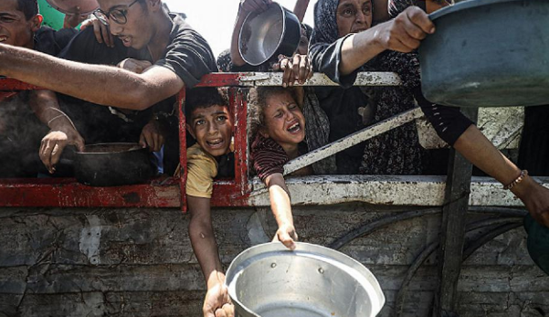الإعلام الحكومي: 36 شاحنة مساعدات دخلت القطاع السبت ونهبت أغلبها  