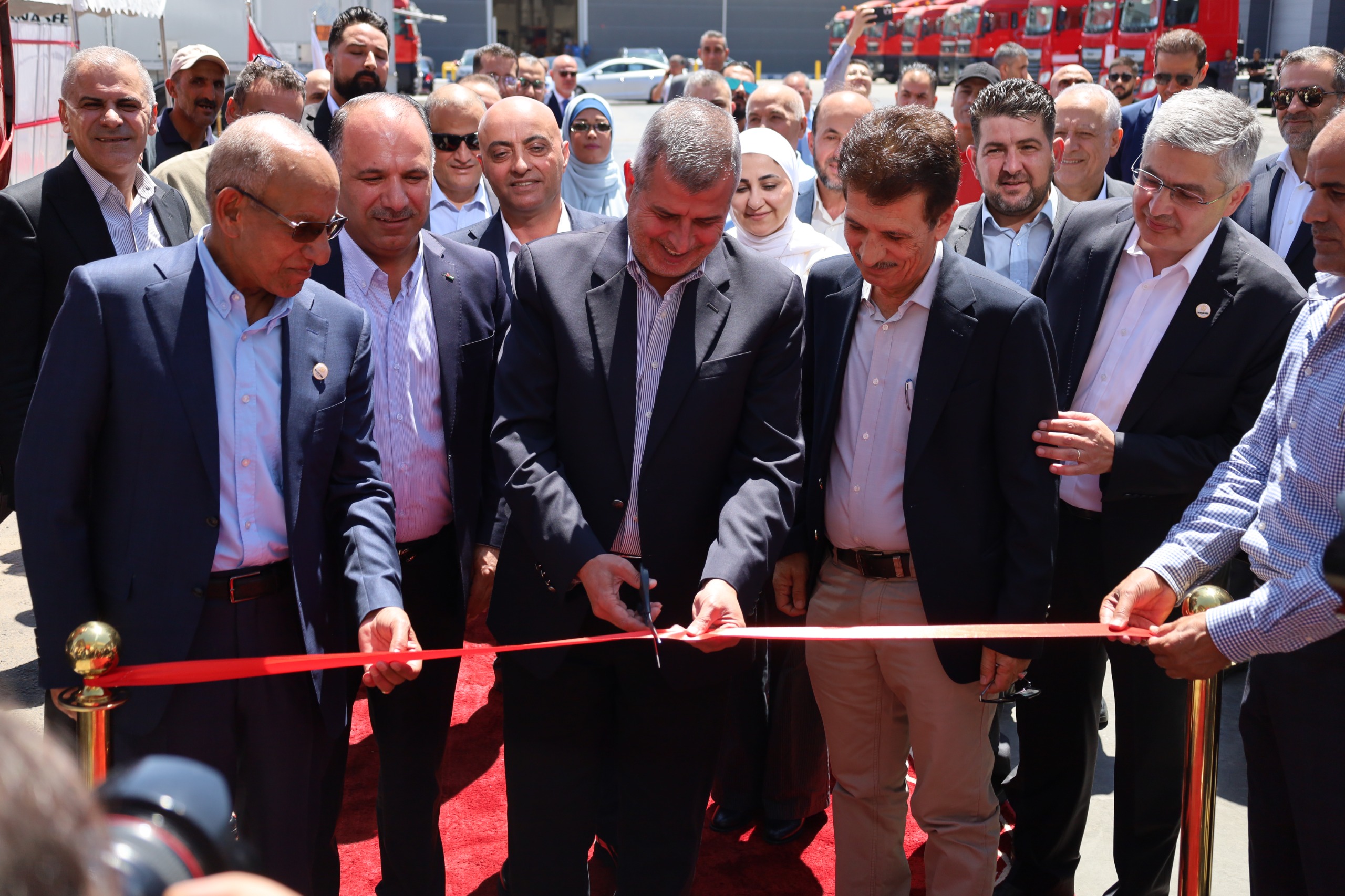 افتتاح أول محطة متنقلة لتعبئة الغاز الطبيعي المضغوط