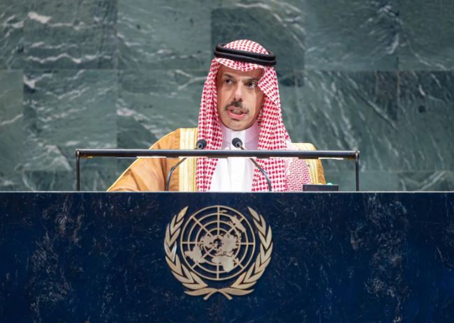 وزير الخارجية السعودي: آن الأوان لإيجاد حل عادل للقضية الفلسطينية