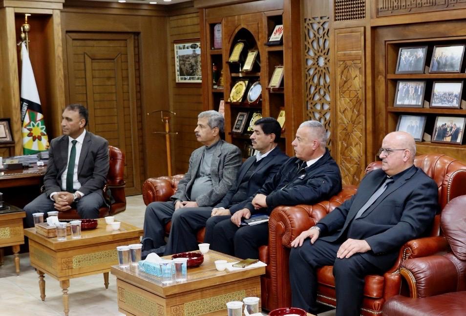 العجلوني يستقبل وفد أكاديمية الطيران الملكية الأردنية لتعزيز التعاون الأكاديمي