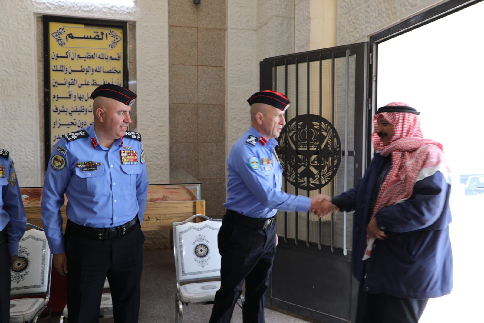 الأمن العام يحتفل بيوم الوفاء للمتقاعدين العسكريين والمحاربين القدامى في أقاليم المملكة 