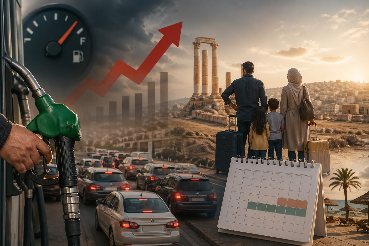مع ترقب ارتفاع أسعار المحروقات وإعلان عطلة أيار ..  ما الذي ينتظر الأردنيين؟