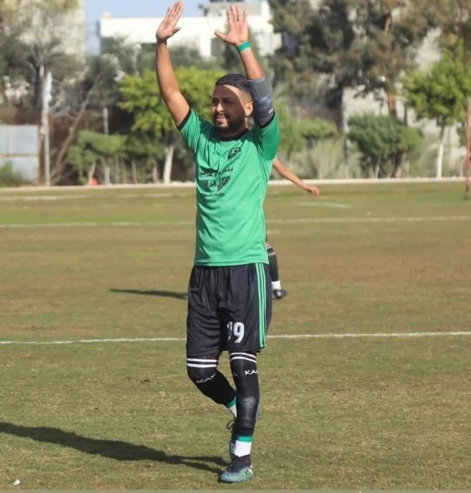 اللاعب أبو دان ينضمّ إلى قافلة شهداء الحركة الرياضية