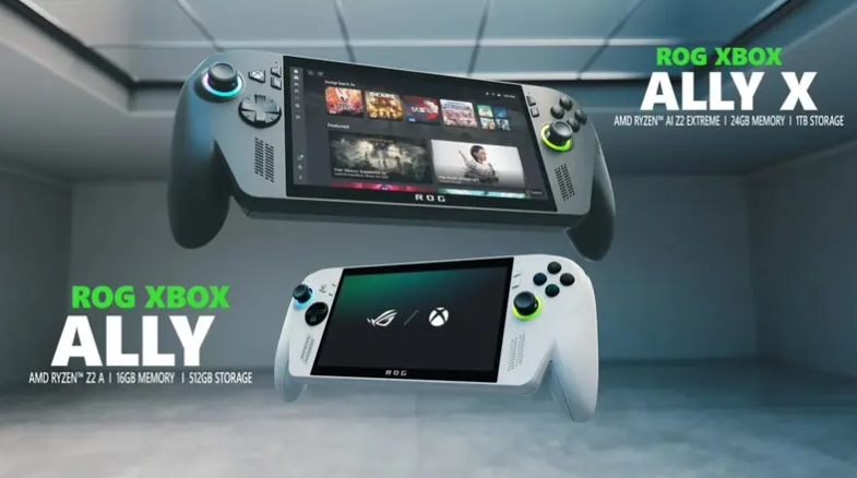 "مايكروسوفت" تدخل عالم الألعاب المحمولة مع أجهزة ROG Xbox Ally الجديدة