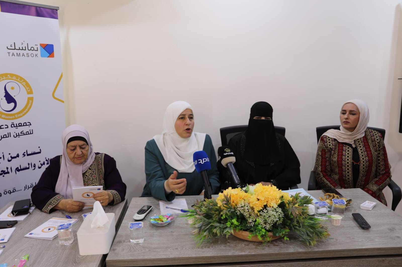 المرأة النيابية تزور جمعية دعم لتمكين المرأة في أبو نصير