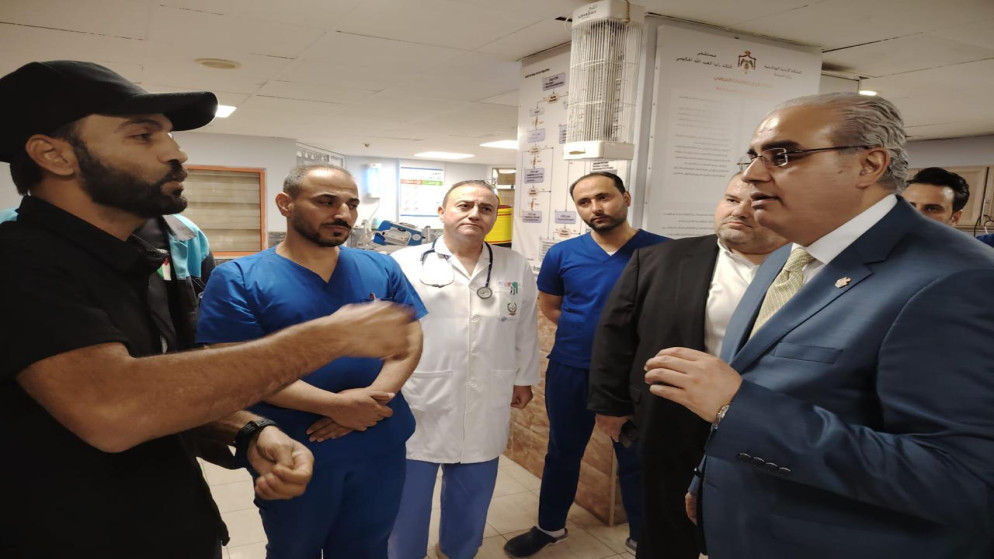تفعيل الخداج بالمستشفى الميداني بالعقبة وتزويد مستشفى معان بأسرة جديدة