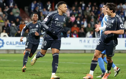 مبابي ينقذ ريال مدريد من فخ تالافيرا في كأس الملك